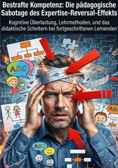 'Cover von Bestrafte Kompetenz: Die pädagogische Sabotage des Expertise-Reversal-Effekts'-Cover