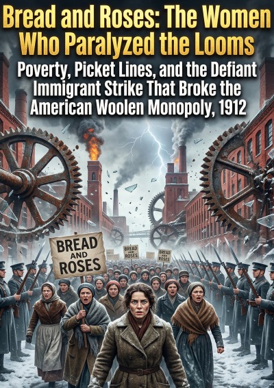 'Cover von Bread and Roses: The Women Who Paralyzed the Looms'-Cover