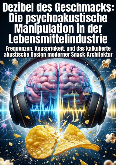 'Cover von Dezibel des Geschmacks: Die psychoakustische Manipulation in der Lebensmittelindustrie'-Cover