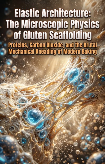 'Cover von Elastic Architecture: The Microscopic Physics of Gluten Scaffolding'-Cover
