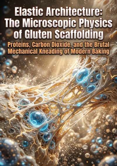 'Cover von Elastic Architecture: The Microscopic Physics of Gluten Scaffolding'-Cover