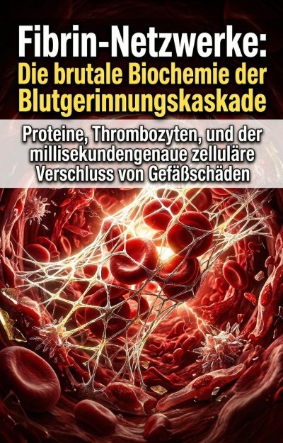 'Cover von Fibrin-Netzwerke: Die brutale Biochemie der Blutgerinnungskaskade'-Cover
