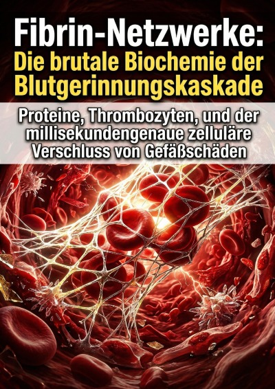 'Cover von Fibrin-Netzwerke: Die brutale Biochemie der Blutgerinnungskaskade'-Cover