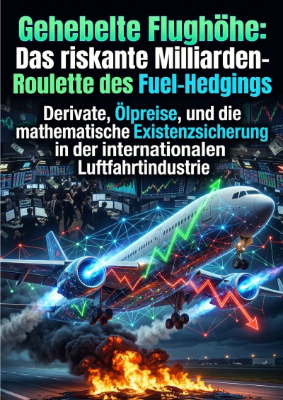 'Cover von Gehebelte Flughöhe: Das riskante Milliarden-Roulette des Fuel-Hedgings'-Cover