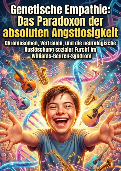 'Cover von Genetische Empathie: Das Paradoxon der absoluten Angstlosigkeit'-Cover