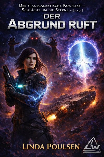 'Cover von Der Transgalaktische Konflikt – Schlacht um die Sterne – Buch 3 – Der Abgrund ruft'-Cover