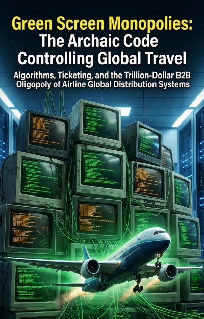 'Cover von Green Screen Monopolies: The Archaic Code Controlling Global Travel'-Cover