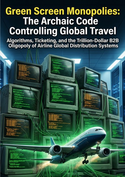 'Cover von Green Screen Monopolies: The Archaic Code Controlling Global Travel'-Cover