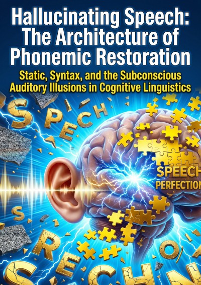 'Cover von Hallucinating Speech: The Architecture of Phonemic Restoration'-Cover