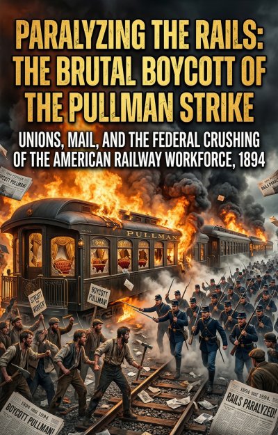 'Cover von Paralyzing the Rails: The Brutal Boycott of the Pullman Strike'-Cover