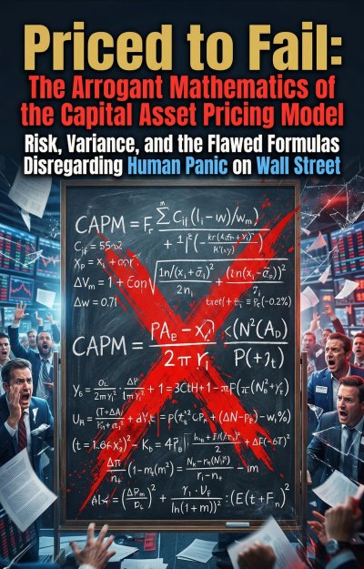 'Cover von Priced to Fail: The Arrogant Mathematics of the Capital Asset Pricing Model'-Cover