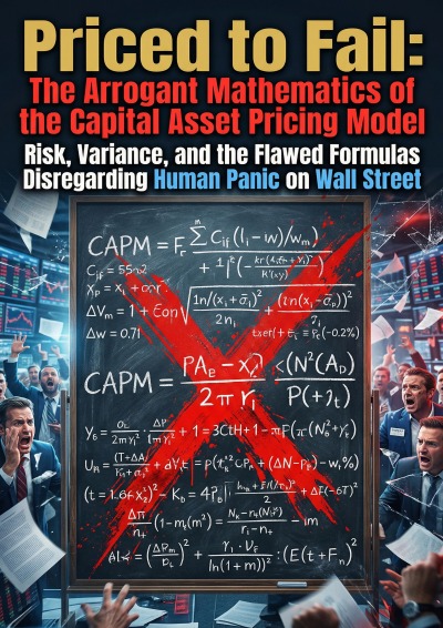 'Cover von Priced to Fail: The Arrogant Mathematics of the Capital Asset Pricing Model'-Cover