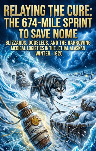 'Cover von Relaying the Cure: The 674-Mile Sprint to Save Nome'-Cover