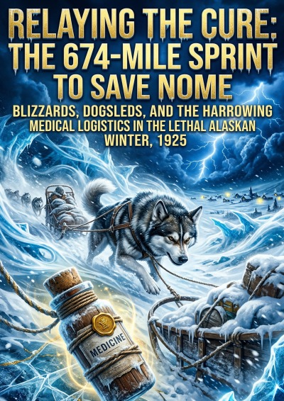 'Cover von Relaying the Cure: The 674-Mile Sprint to Save Nome'-Cover