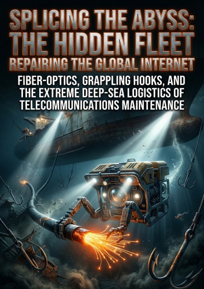 'Cover von Splicing the Abyss: The Hidden Fleet Repairing the Global Internet'-Cover