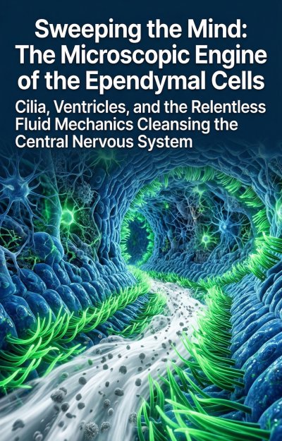 'Cover von Sweeping the Mind: The Microscopic Engine of the Ependymal Cells'-Cover