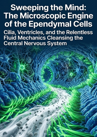 'Cover von Sweeping the Mind: The Microscopic Engine of the Ependymal Cells'-Cover