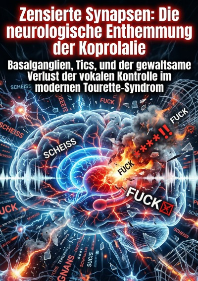 'Cover von Zensierte Synapsen: Die neurologische Enthemmung der Koprolalie'-Cover