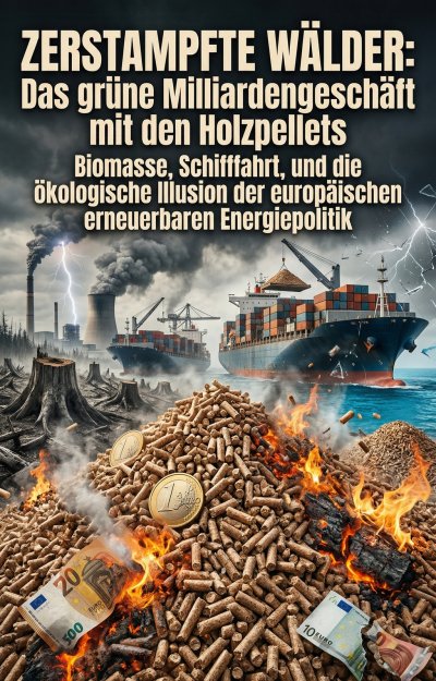 'Cover von Zerstampfte Wälder: Das grüne Milliardengeschäft mit den Holzpellets'-Cover