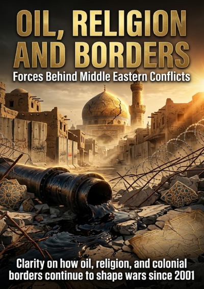 'Cover von Oil, Religion and Borders: Forces Behind Middle Eastern Conflicts'-Cover