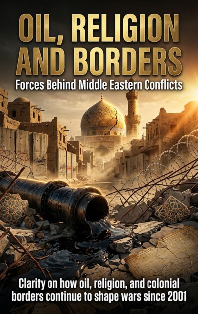 'Cover von Oil, Religion and Borders: Forces Behind Middle Eastern Conflicts'-Cover