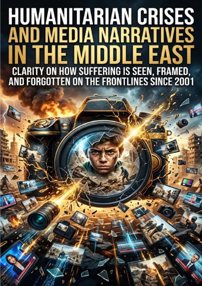 'Cover von Humanitarian Crises and Media Narratives in the Middle East'-Cover
