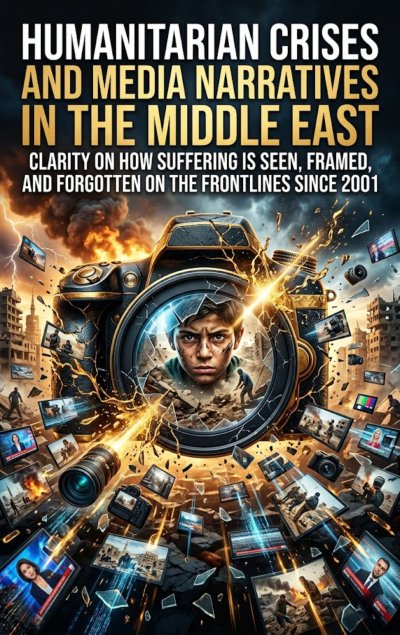 'Cover von Humanitarian Crises and Media Narratives in the Middle East'-Cover
