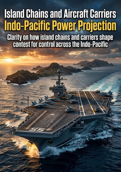 'Cover von Island Chains and Aircraft Carriers: Indo-Pacific Power Projection'-Cover