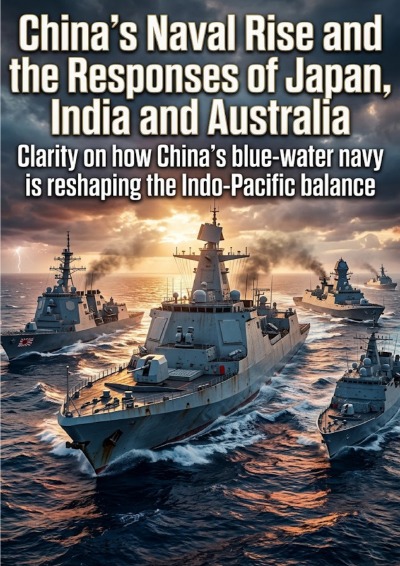 'Cover von China’s Naval Rise and the Responses of Japan, India and Australia'-Cover