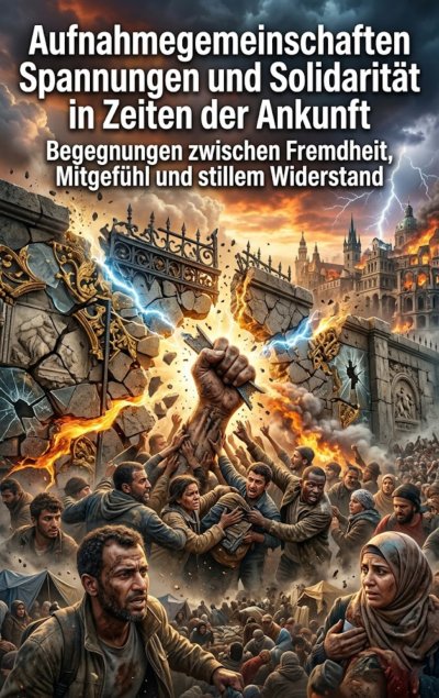 'Cover von Aufnahmegemeinschaften: Spannungen und Solidarität in Zeiten der Ankunft'-Cover