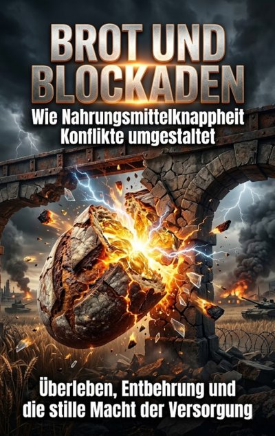 'Cover von Brot und Blockaden: Wie Nahrungsmittelknappheit Konflikte umgestaltet'-Cover