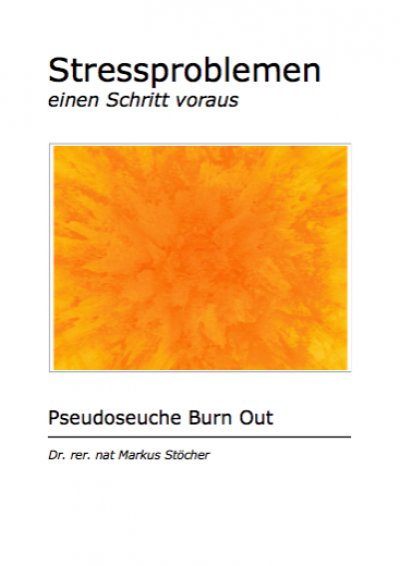 'Cover von Stressproblemen einen Schritt voraus'-Cover