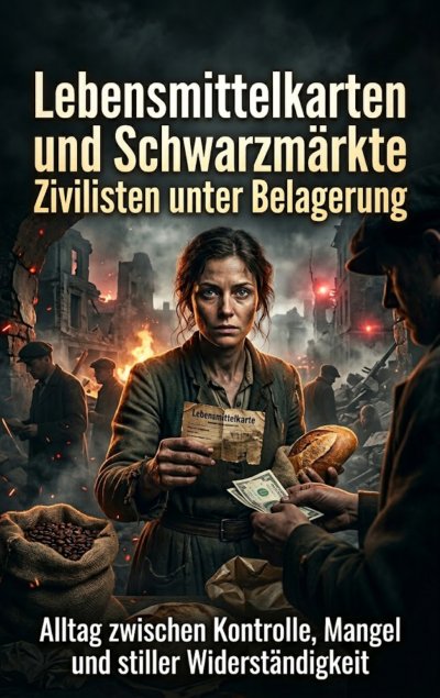 'Cover von Lebensmittelkarten und Schwarzmärkte: Zivilisten unter Belagerung'-Cover