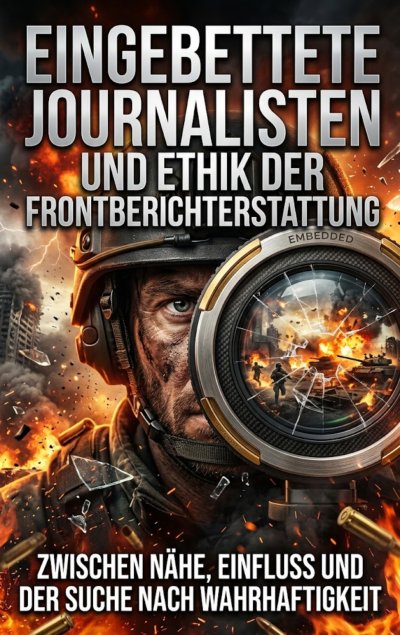 'Cover von Eingebettete Journalisten und Ethik der Frontberichterstattung'-Cover