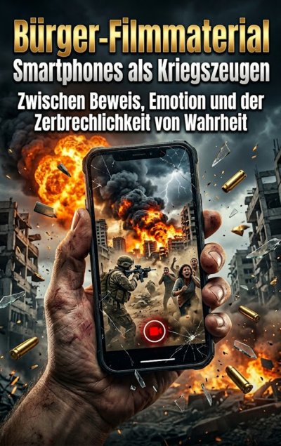 'Cover von Bürger-Filmmaterial: Smartphones als Kriegszeugen'-Cover