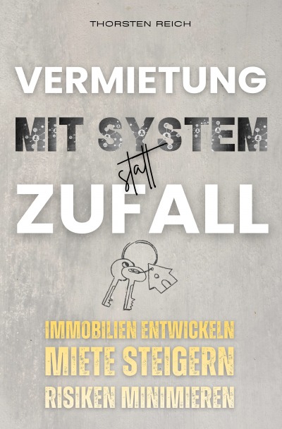 'Cover von Vermietung mit System statt Zufall'-Cover