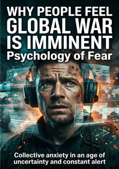 'Cover von Why People Feel Global War Is Imminent: Psychology of Fear'-Cover