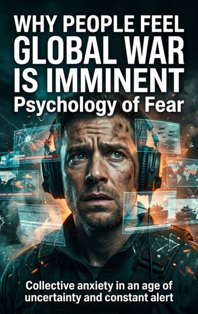 'Cover von Why People Feel Global War Is Imminent: Psychology of Fear'-Cover