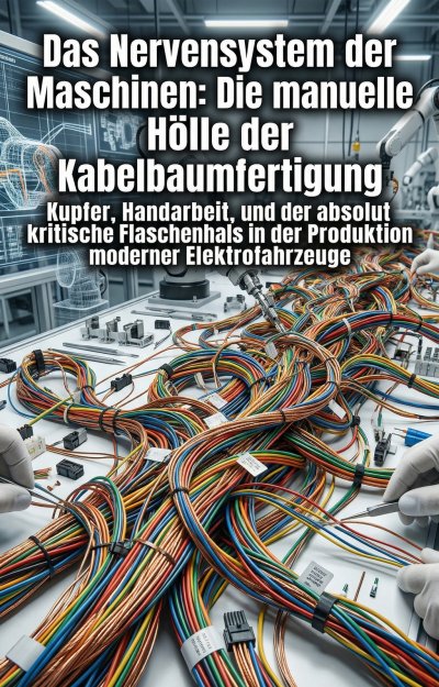'Cover von Das Nervensystem der Maschinen: Die manuelle Hölle der Kabelbaumfertigung'-Cover