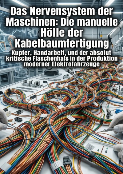 'Cover von Das Nervensystem der Maschinen: Die manuelle Hölle der Kabelbaumfertigung'-Cover
