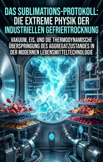 'Cover von Das Sublimations-Protokoll: Die extreme Physik der industriellen Gefriertrocknung'-Cover