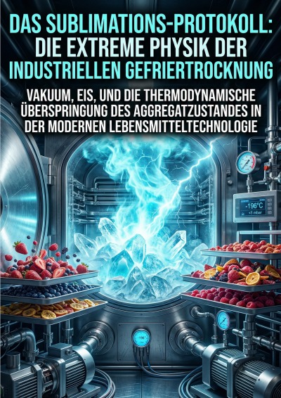 'Cover von Das Sublimations-Protokoll: Die extreme Physik der industriellen Gefriertrocknung'-Cover