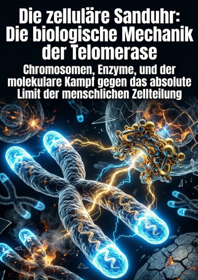 'Cover von Die zelluläre Sanduhr: Die biologische Mechanik der Telomerase'-Cover