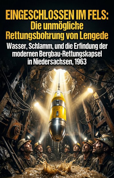 'Cover von Eingeschlossen im Fels: Die unmögliche Rettungsbohrung von Lengede'-Cover