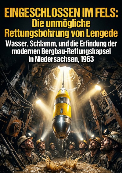 'Cover von Eingeschlossen im Fels: Die unmögliche Rettungsbohrung von Lengede'-Cover
