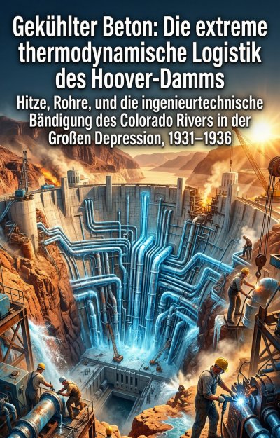 'Cover von Gekühlter Beton: Die extreme thermodynamische Logistik des Hoover-Damms'-Cover