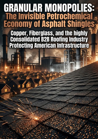 'Cover von Granular Monopolies: The Invisible Petrochemical Economy of Asphalt Shingles'-Cover