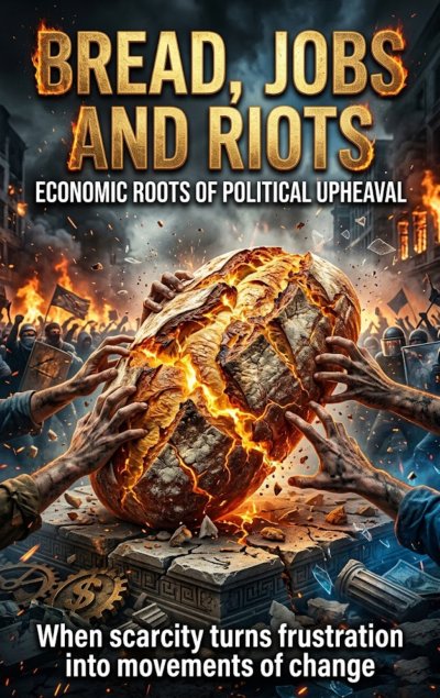 'Cover von Bread, Jobs and Riots: Economic Roots of Political Upheaval'-Cover