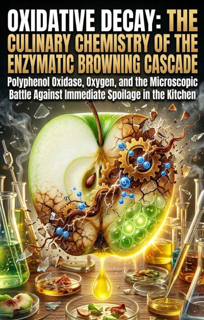 'Cover von Oxidative Decay: The Culinary Chemistry of the Enzymatic Browning Cascade'-Cover