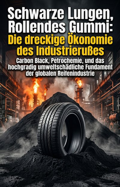 'Cover von Schwarze Lungen, Rollendes Gummi: Die dreckige Ökonomie des Industrierußes'-Cover